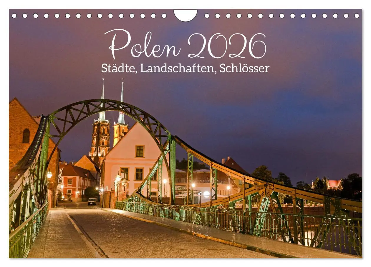 Cover: 9783457565056 | Polen - Städte, Landschaften, Schlösser (Wandkalender 2026 DIN A4...