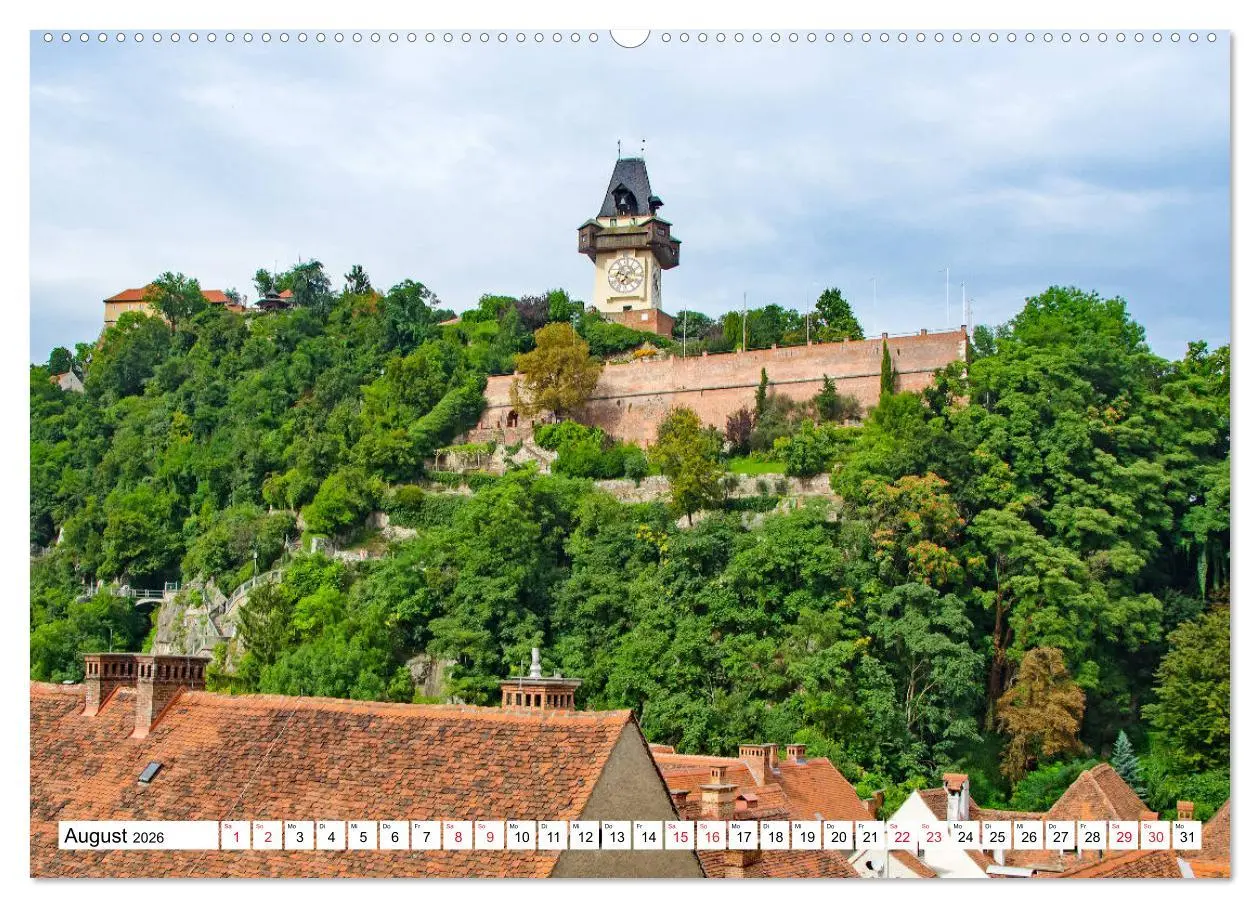 Bild: 9783457705056 | Graz - eine Stadt mit Flair (hochwertiger Premium Wandkalender 2026...