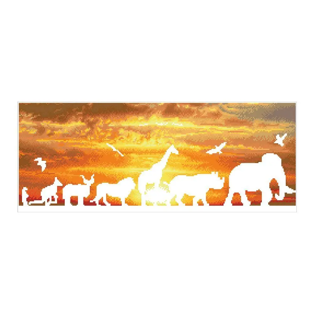 Bild: 4895225915156 | DIAMOND DOTZ - Diamond Painting Afrika Safari | Kit (Bastelset) | 2024