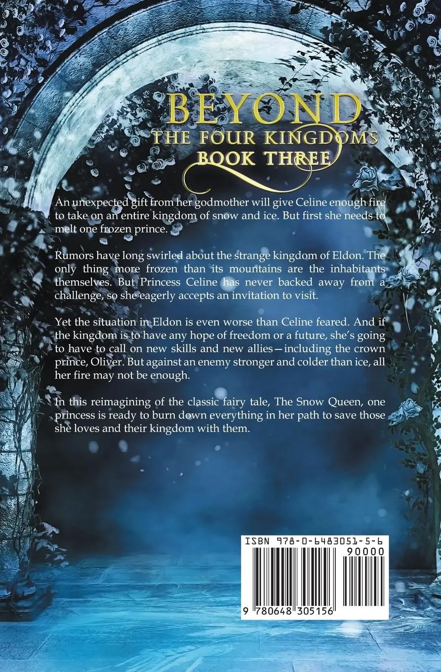 Rückseite: 9780648305156 | A Crown of Snow and Ice | A Retelling of The Snow Queen | Cellier