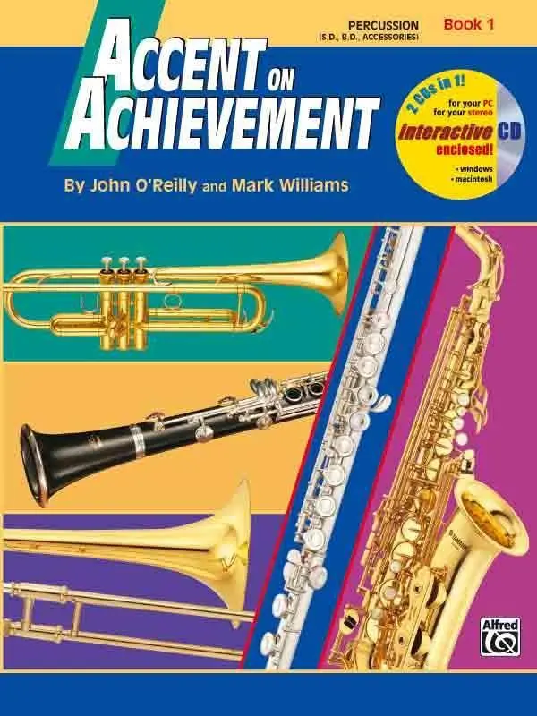Cover: 9780739005156 | Accent on Achievement, Book 1 (Percussion) | John O'Reilly (u. a.)