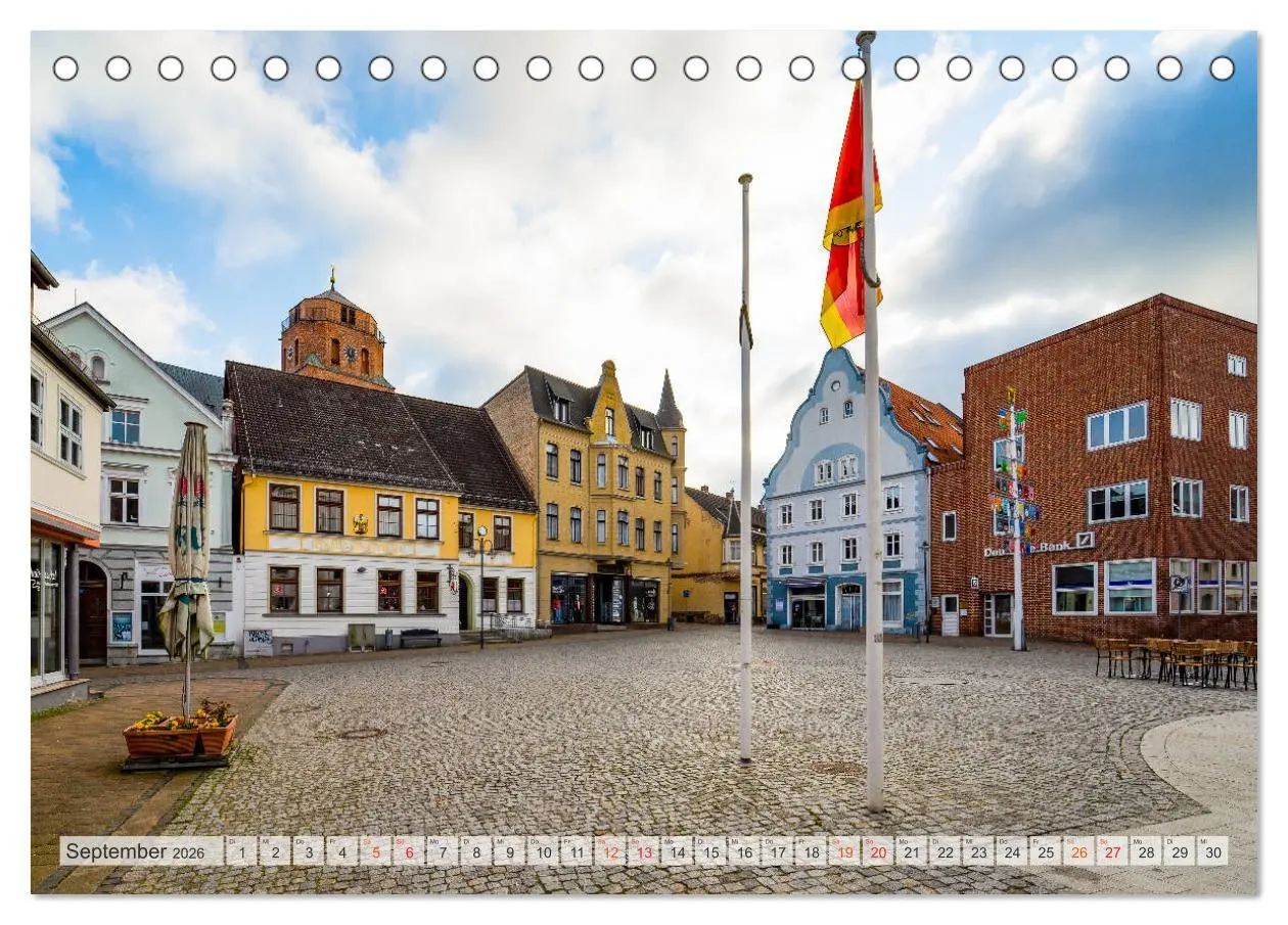 Bild: 9783457795156 | Wolgast Impressionen (Tischkalender 2026 DIN A5 quer), CALVENDO...