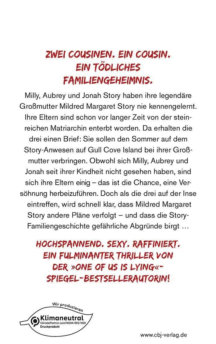 Bild: 9783570315156 | The Cousins | Karen M. McManus | Taschenbuch | 427 S. | Deutsch | 2022
