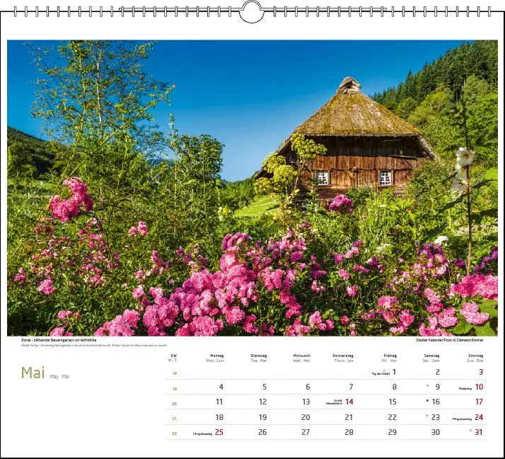 Bild: 9783861925156 | Schwarzwald 2026 | Clemens Emmler | Kalender | Spiralbindung | XIII