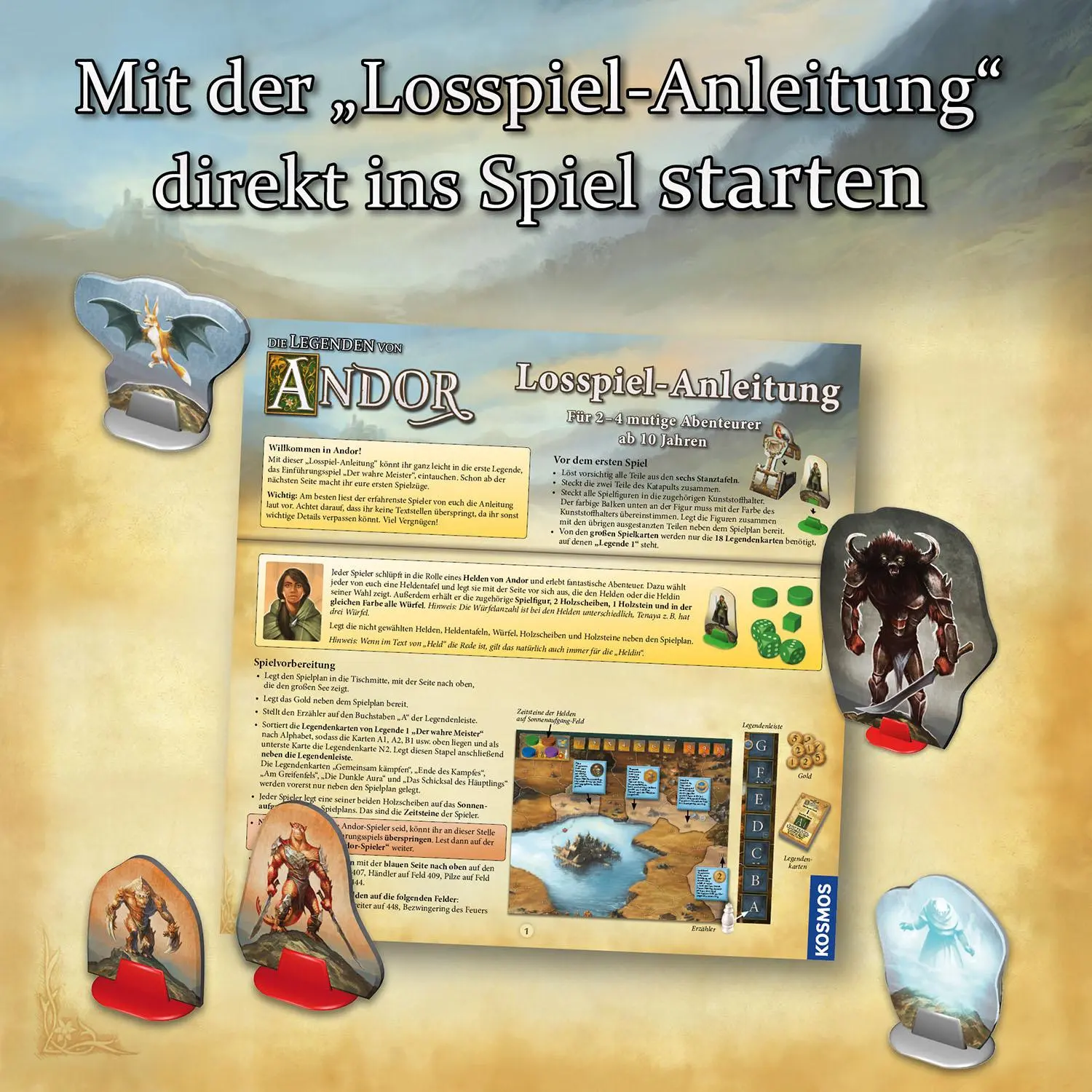 Bild: 4002051685256 | Die Legenden von Andor - Das ferne Land | Spiel | Michael Menzel