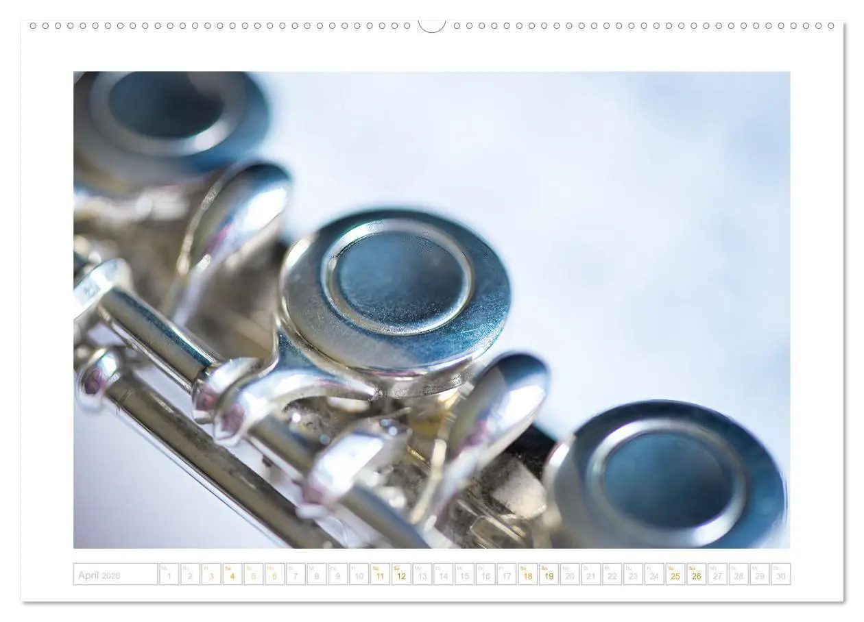 Bild: 9783457475256 | Die Querflöte, ein herrliches Instrument (Wandkalender 2026 DIN A2...