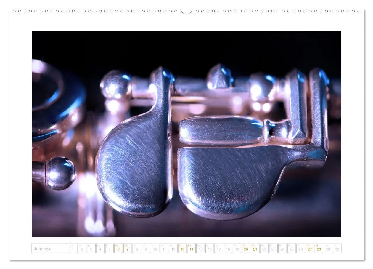 Bild: 9783457475256 | Die Querflöte, ein herrliches Instrument (Wandkalender 2026 DIN A2...