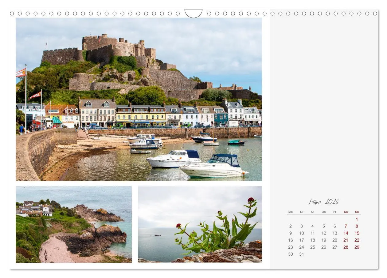 Bild: 9783457545256 | Kanalinseln - Jersey Guernsey Sark (Wandkalender 2026 DIN A3 quer),...