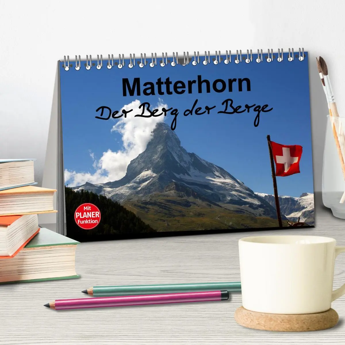 Bild: 9783516015256 | Matterhorn. Der Berg der Berge (Tischkalender 2026 DIN A5 quer),...