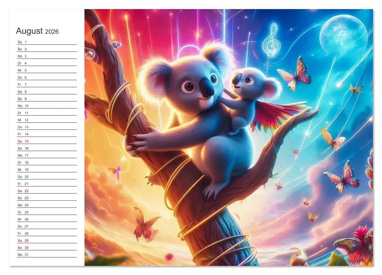 Bild: 9783516635256 | Knuddel und Kuschel (hochwertiger Premium Wandkalender 2026 DIN A2...