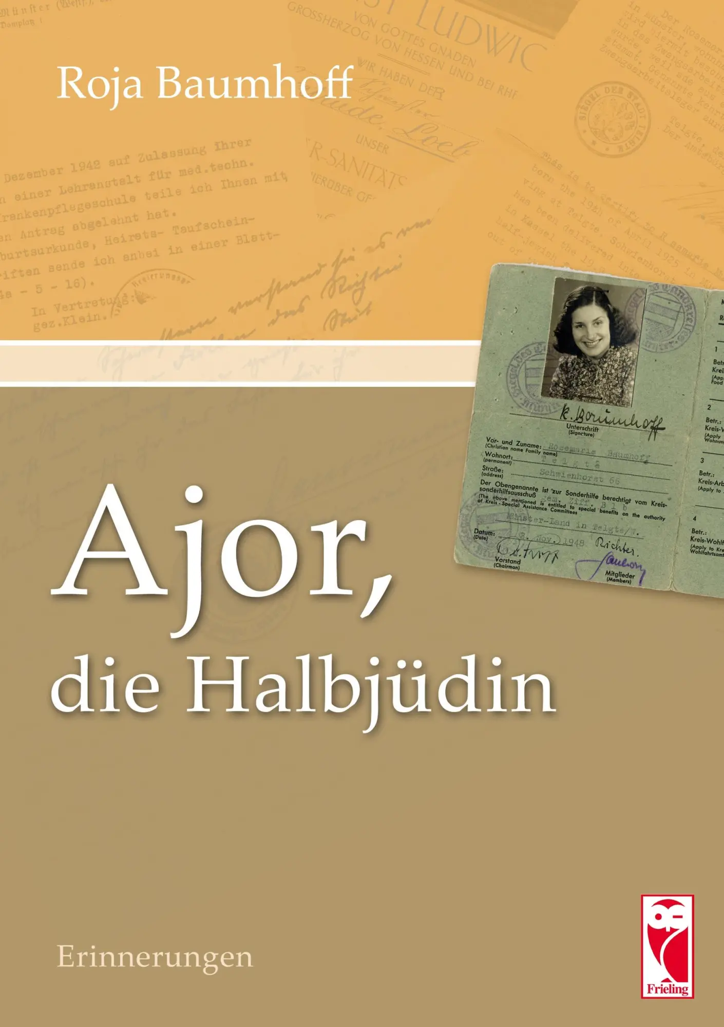 Cover: 9783828035256 | Ajor, die Halbjüdin | Erinnerungen. Herausgegeben von Dieter Baumhoff