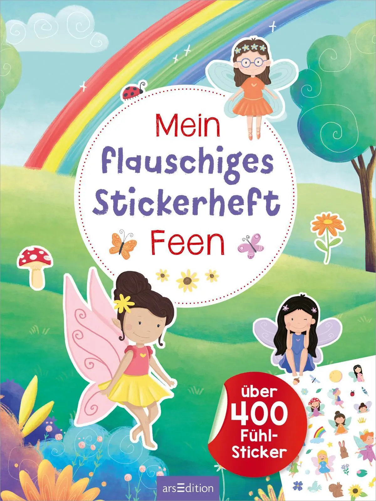 Bild: 9783845865256 | Mein flauschiges Stickerheft - Feen | Über 400 Fühl-Sticker | Dietz