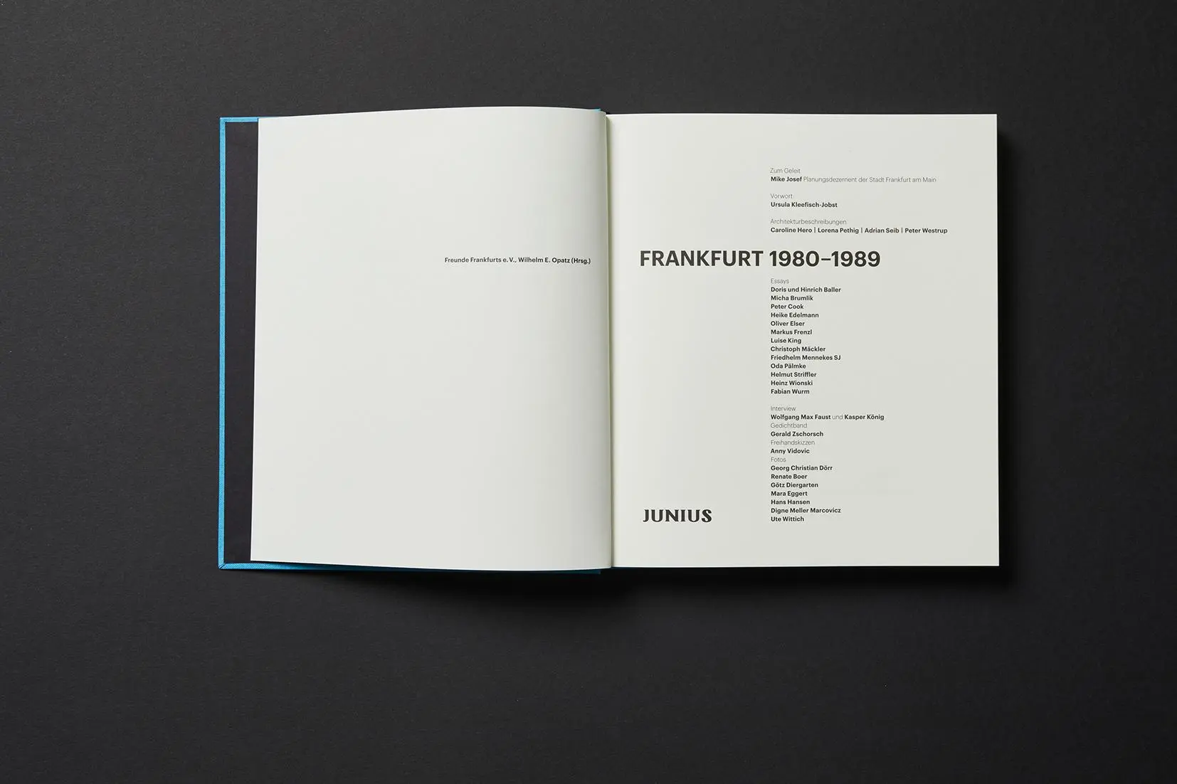 Bild: 9783960605256 | Architekturführer Frankfurt 1980-1989 | Wilhelm E. Opatz | Buch | 2020