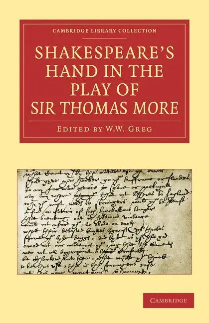 Cover: 9781108015356 | Shakespeare S Hand in the Play of Sir Thomas More | Pollard (u. a.)