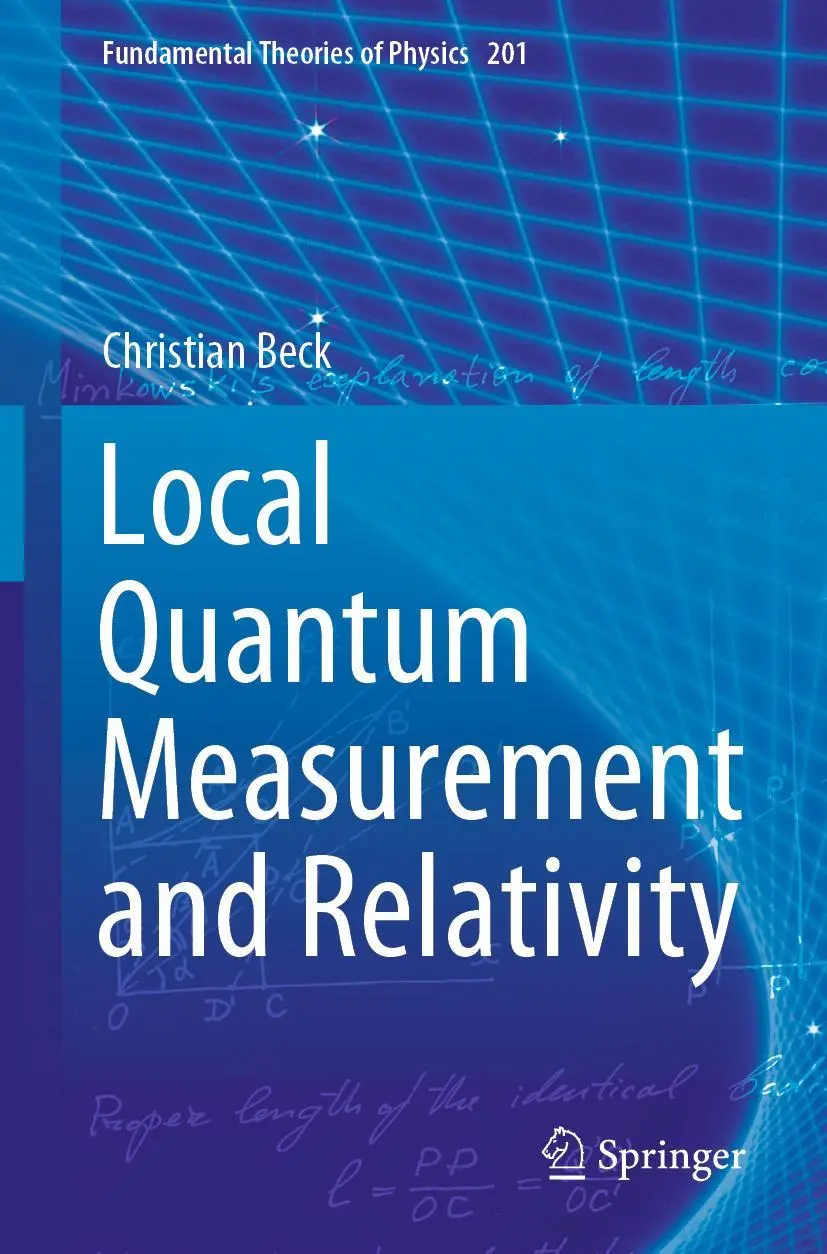 Cover: 9783030675356 | Local Quantum Measurement and Relativity | Christian Beck | Buch