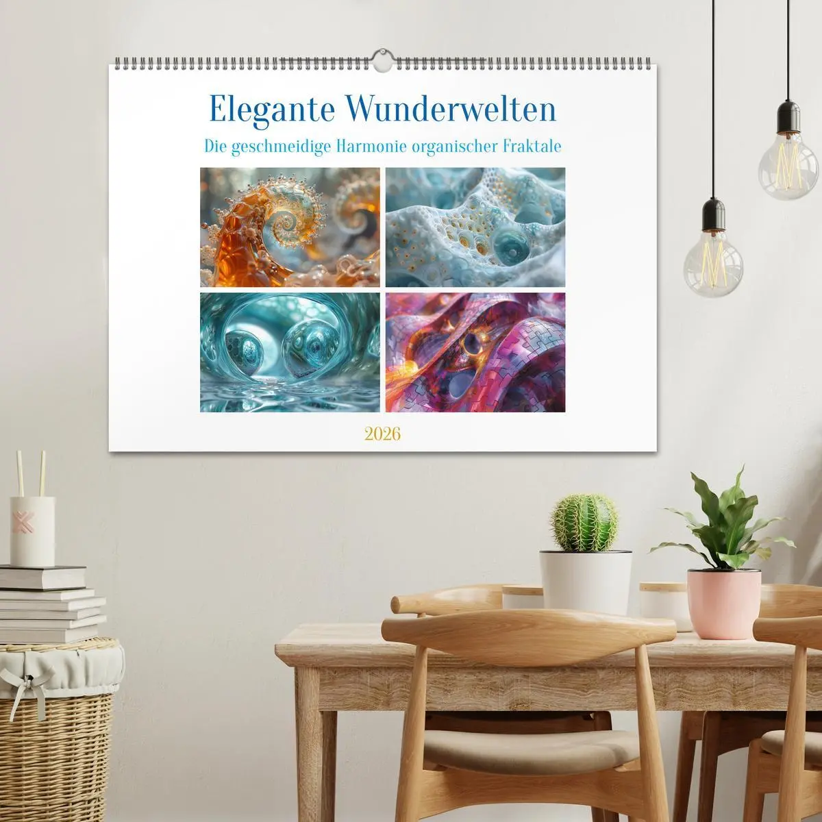 Bild: 9783457395356 | Elegante Wunderwelten (Wandkalender 2026 DIN A2 quer), CALVENDO...