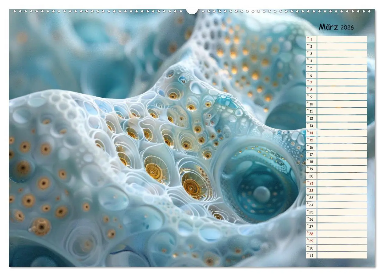 Bild: 9783457395356 | Elegante Wunderwelten (Wandkalender 2026 DIN A2 quer), CALVENDO...