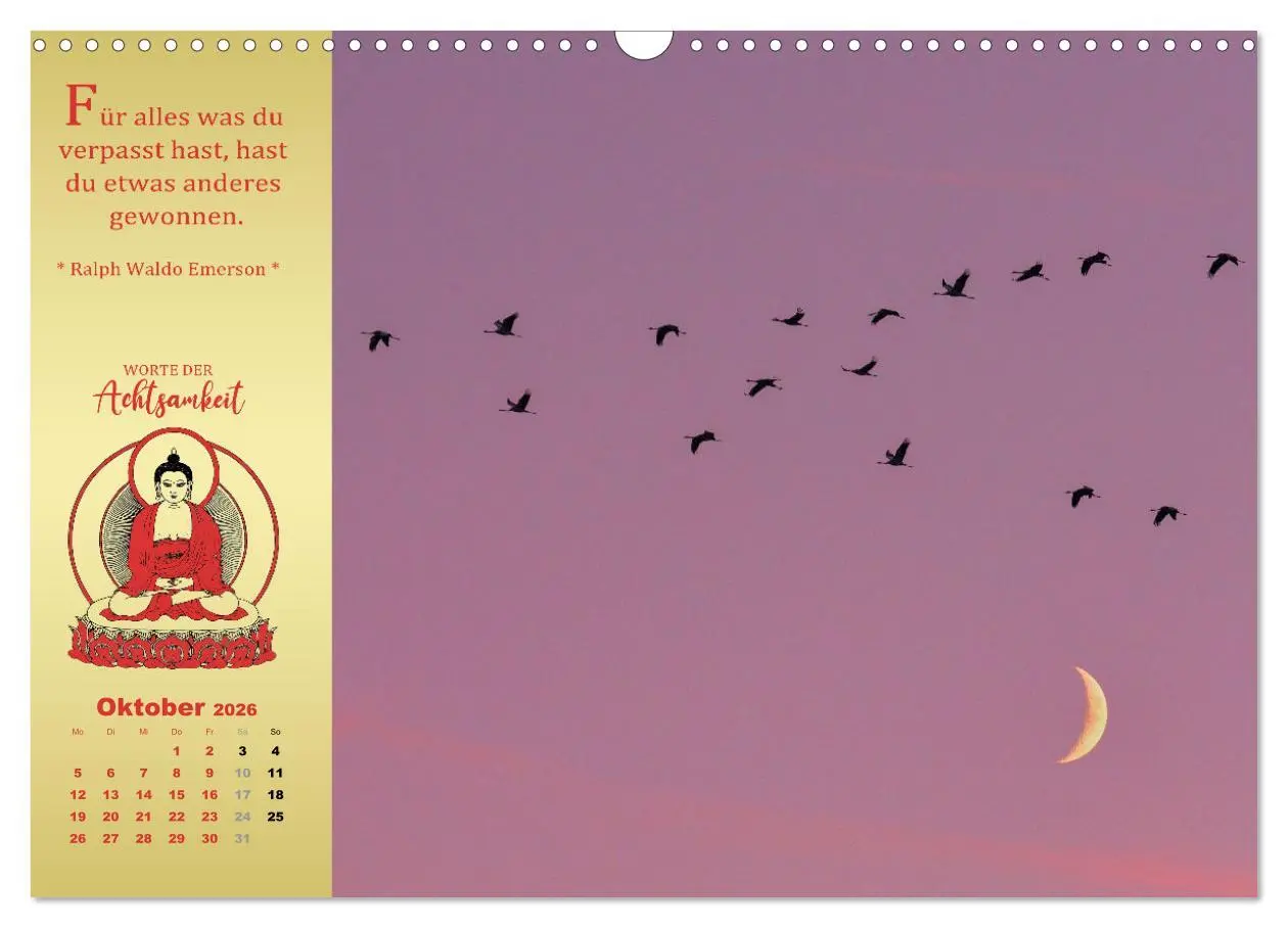 Bild: 9783457915356 | Wege der Achtsamkeit - In der Ruhe liegt die Kraft (Wandkalender...