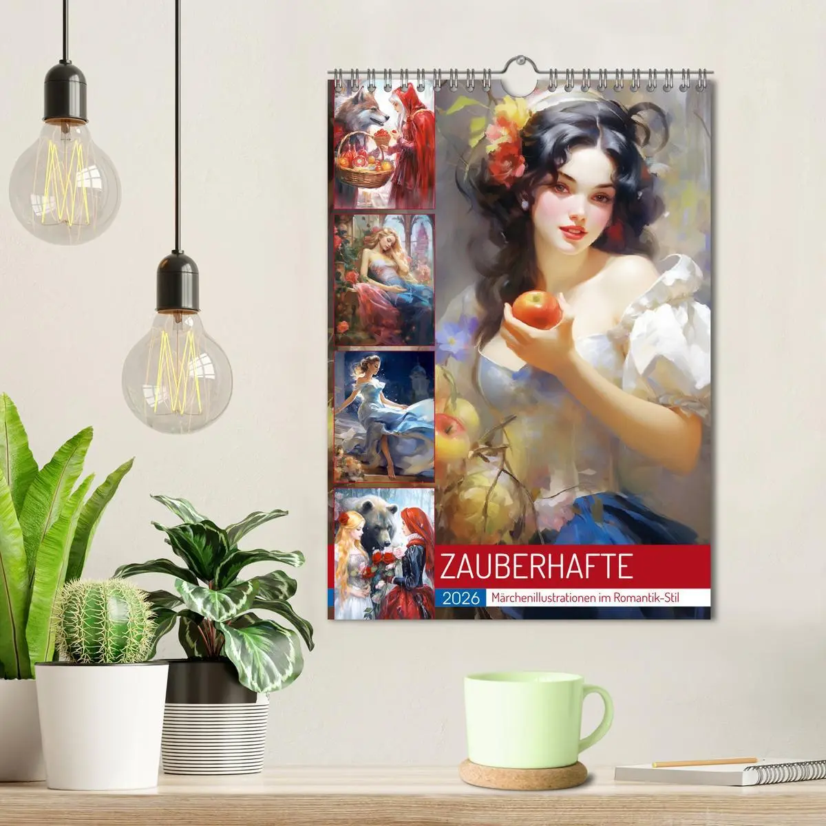 Bild: 9783516315356 | Zauberhafte Märchenillustrationen im Romantik-Stil (Wandkalender...