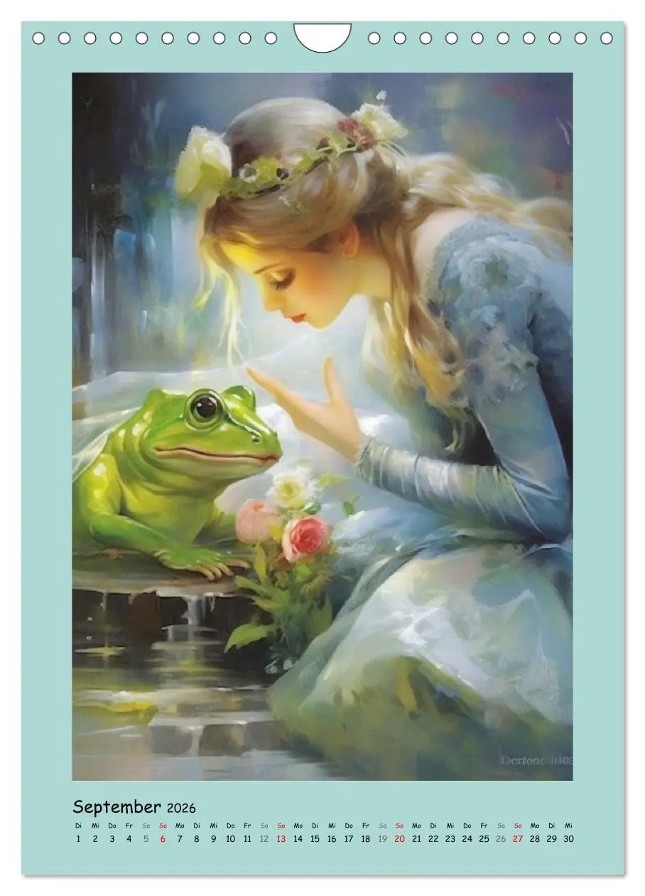 Bild: 9783516315356 | Zauberhafte Märchenillustrationen im Romantik-Stil (Wandkalender...