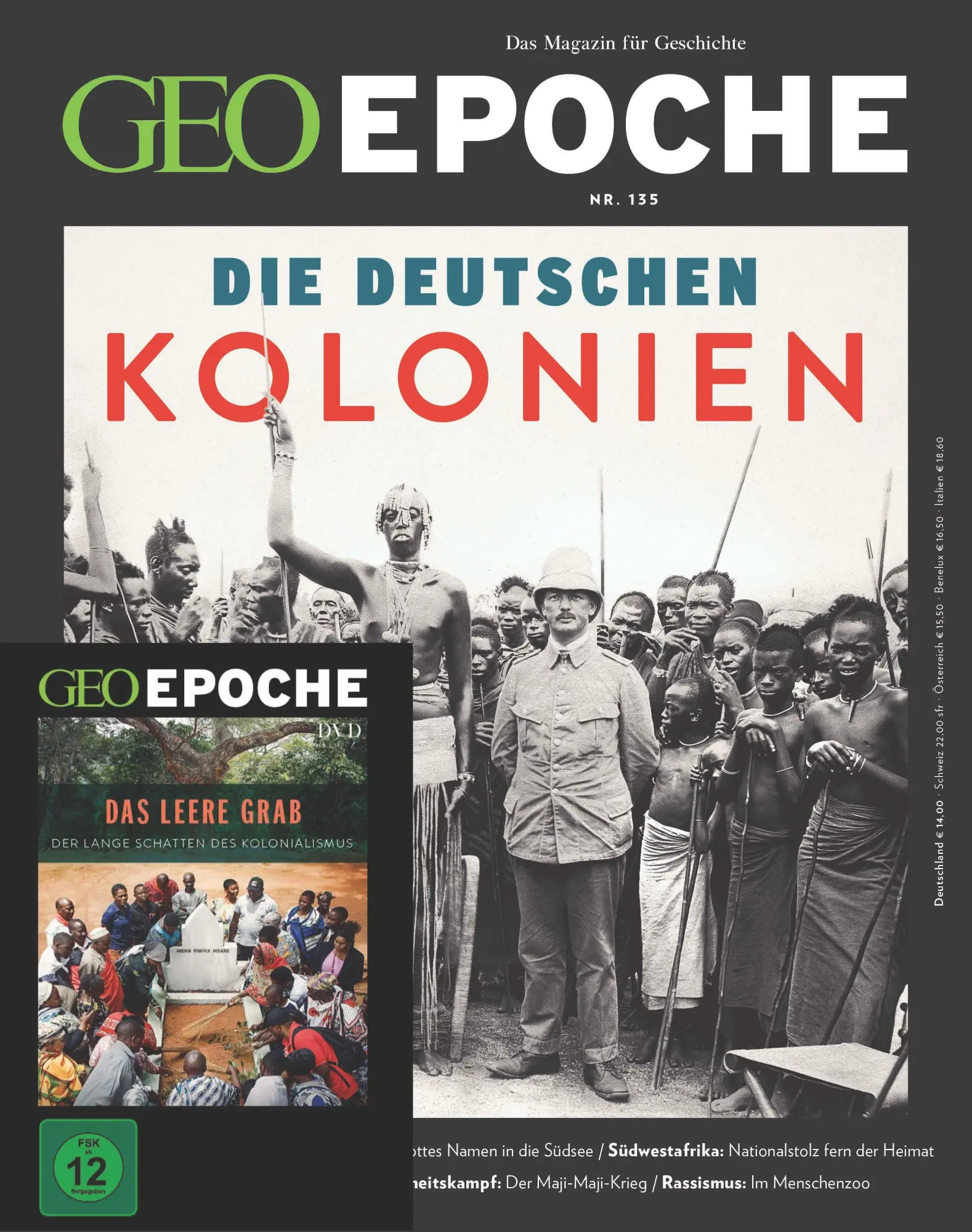 Cover: 9783652015356 | GEO Epoche DVD 135/2025 - Die Deutschen Kolonien | Schaefer (u. a.)