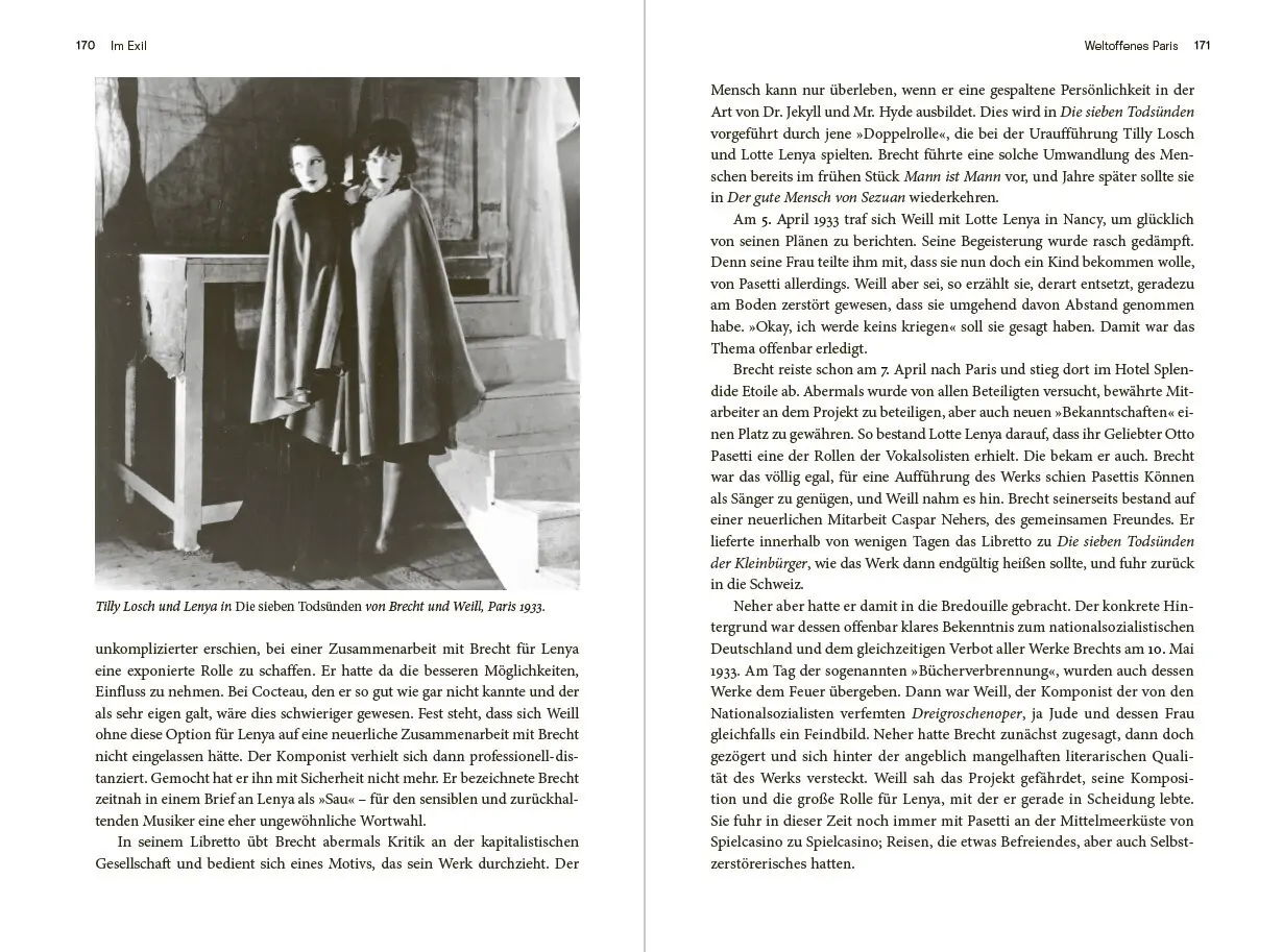Bild: 9783806245356 | Lotte Lenya und Bertolt Brecht | Das wilde Leben zweier Aufsteiger