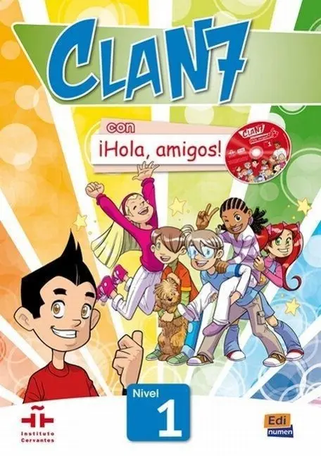 Cover: 9788498485356 | Clan 7 con Hola, amigos! | Nivel 1/A1, Libro del alumno, mit Download