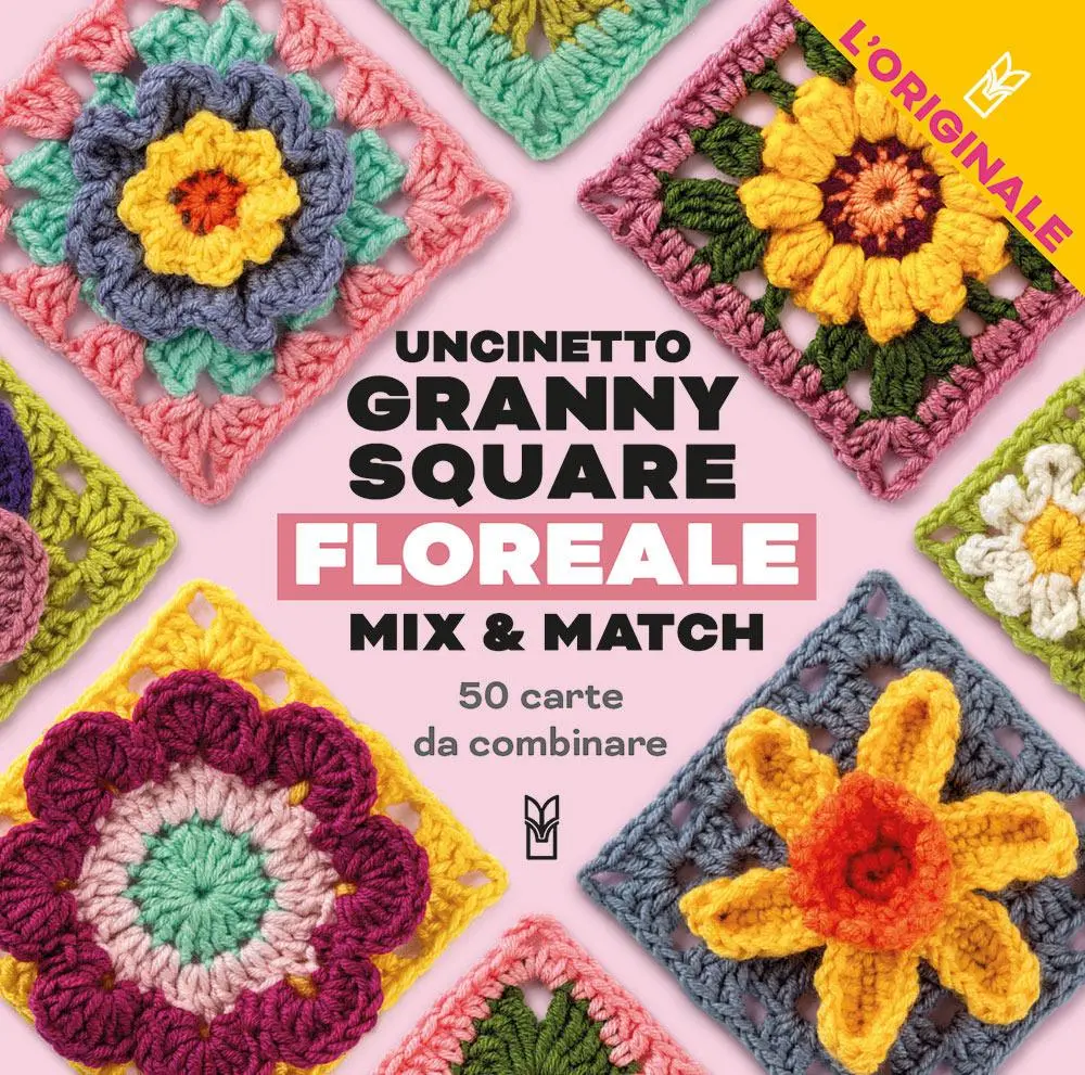 Cover: 9788827605356 | Uncinetto Granny Square floreale. Mix &amp; match | Claire Montgomerie