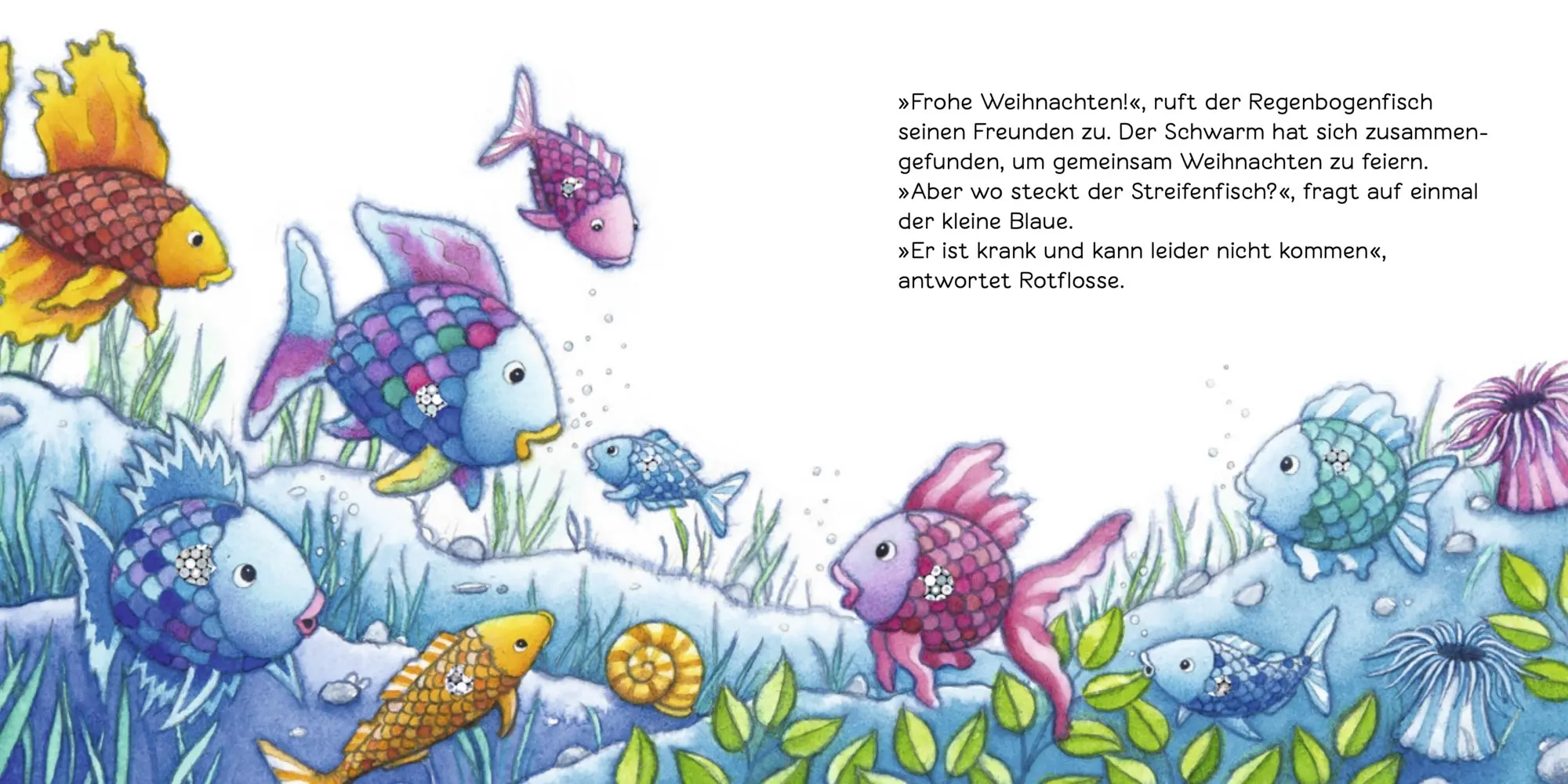 Autor: 9783314105456 | Frohe Weihnachten, Regenbogenfisch | Marcus Pfister | Buch | 14 S.