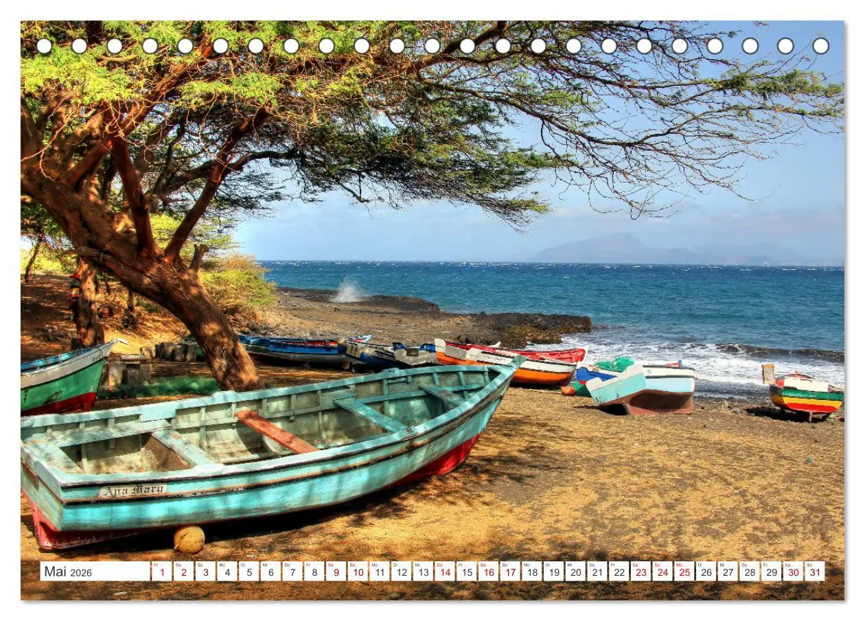 Bild: 9783457385456 | Cabo Verde - Sao Vicente, Santo Antao und Santiago (Tischkalender...