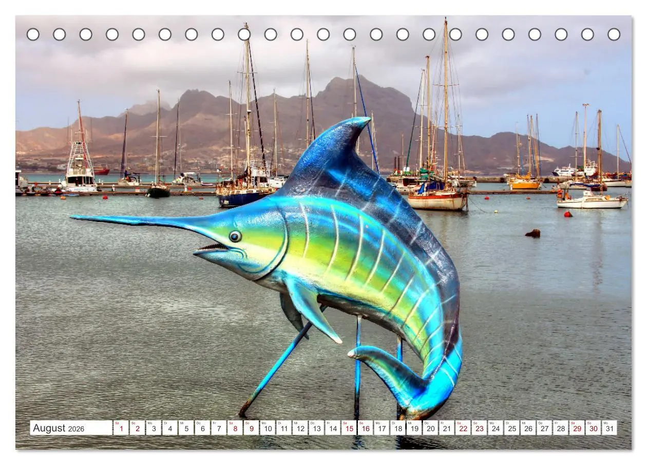 Bild: 9783457385456 | Cabo Verde - Sao Vicente, Santo Antao und Santiago (Tischkalender...