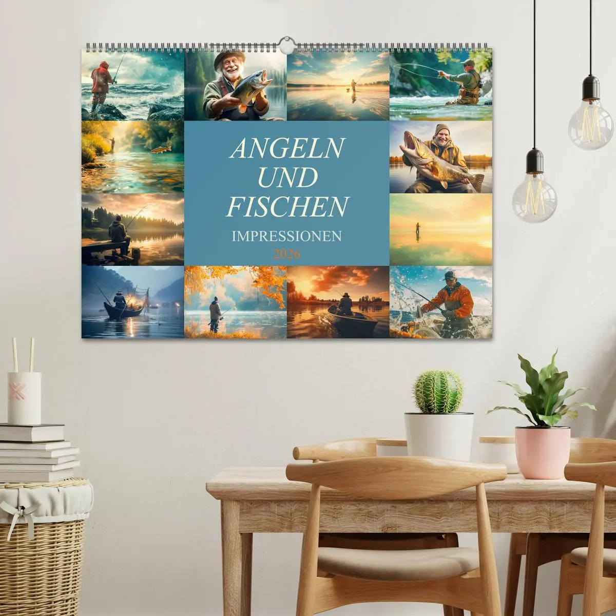 Bild: 9783457455456 | Angeln und Fischen Impressionen (Wandkalender 2026 DIN A2 quer),...