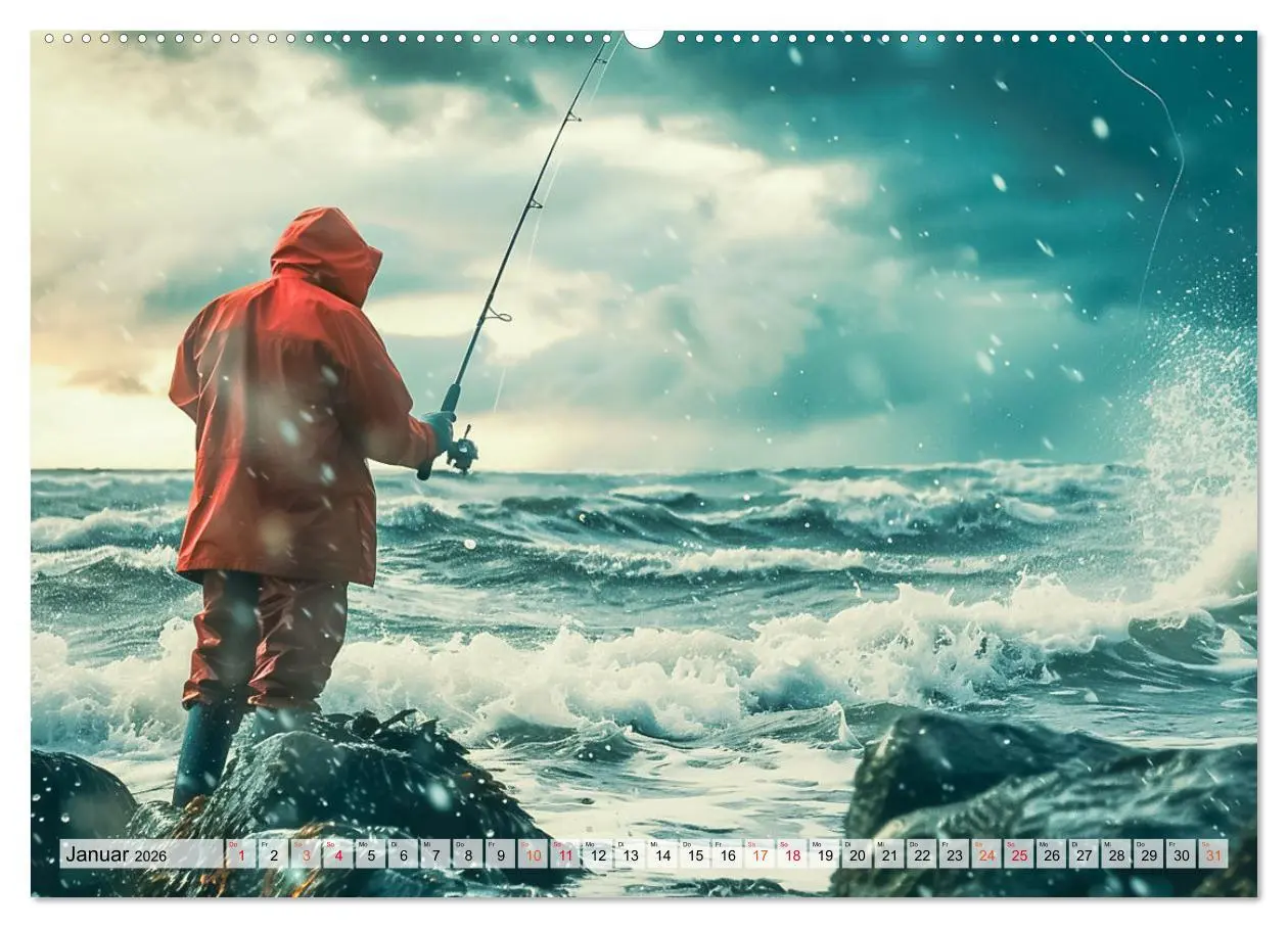 Bild: 9783457455456 | Angeln und Fischen Impressionen (Wandkalender 2026 DIN A2 quer),...