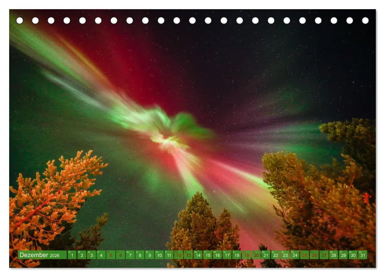 Bild: 9783516235456 | Finnisch Lappland (Tischkalender 2026 DIN A5 quer), CALVENDO...