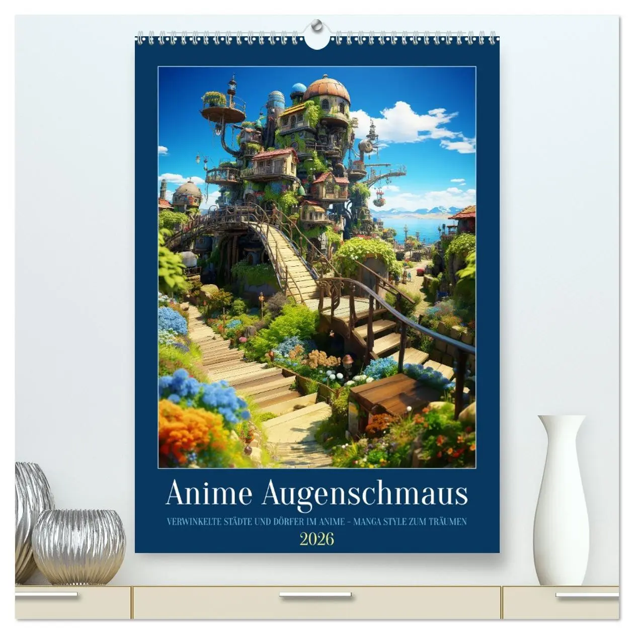 Cover: 9783516305456 | Anime Augenschmaus (hochwertiger Premium Wandkalender 2026 DIN A2...
