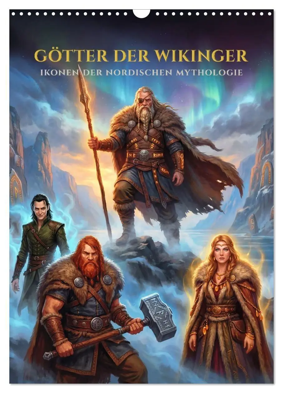 Cover: 9783516785456 | Götter der Wikinger - Ikonen der Nordischen Mythologie...