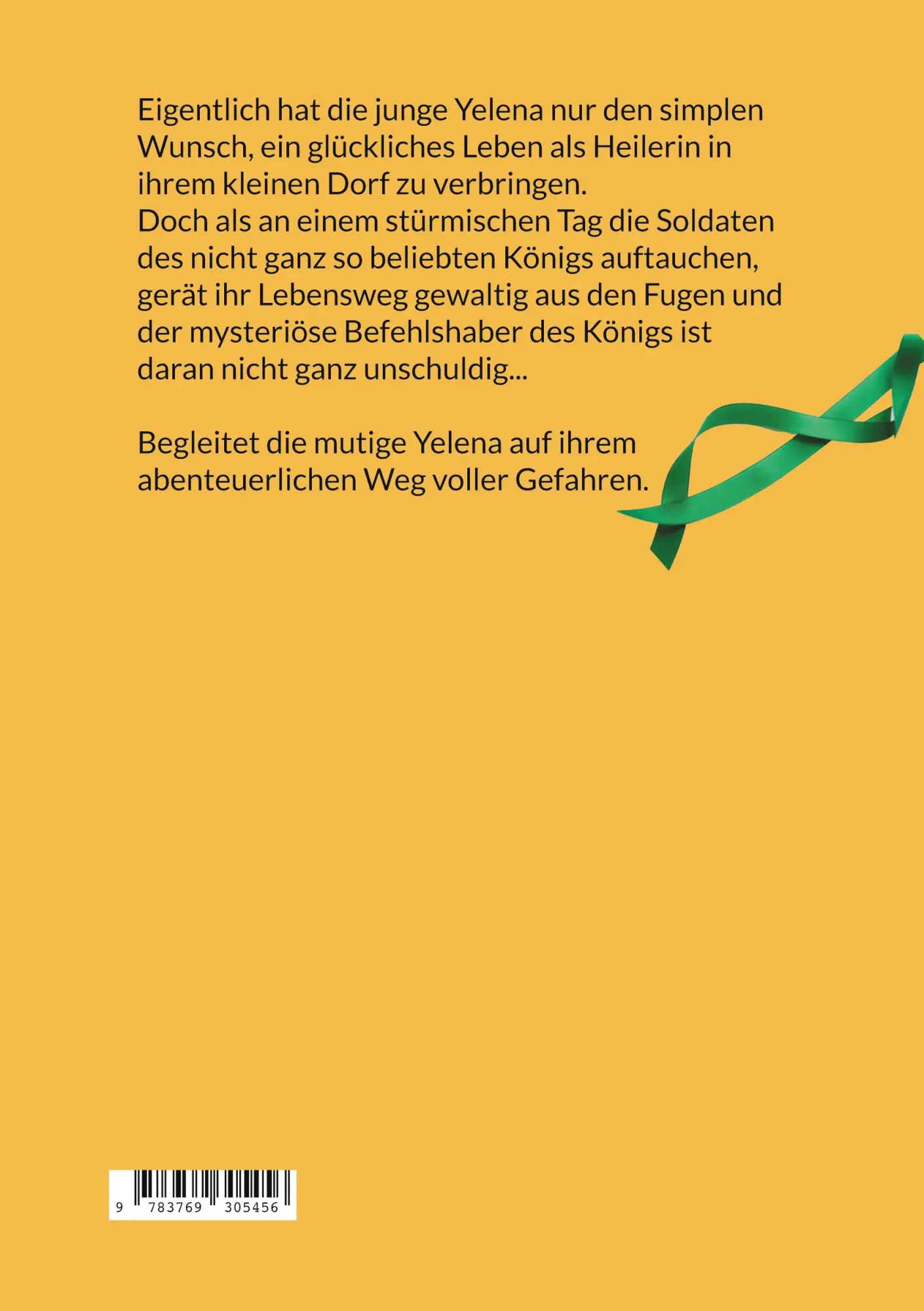 Rückseite: 9783769305456 | Yelena, Wege des Lebens | Tanja Brand | Taschenbuch | 376 S. | Deutsch