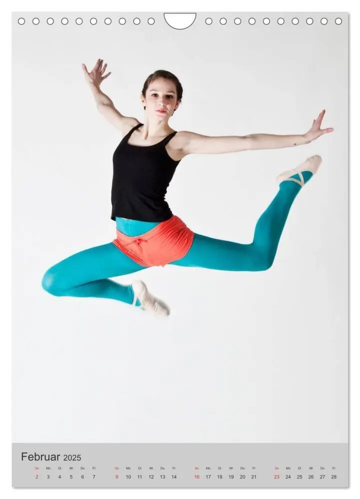 Bild: 9783457065556 | Ballerina (Wandkalender 2025 DIN A4 hoch), CALVENDO Monatskalender