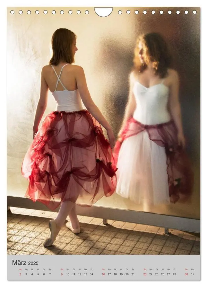 Bild: 9783457065556 | Ballerina (Wandkalender 2025 DIN A4 hoch), CALVENDO Monatskalender
