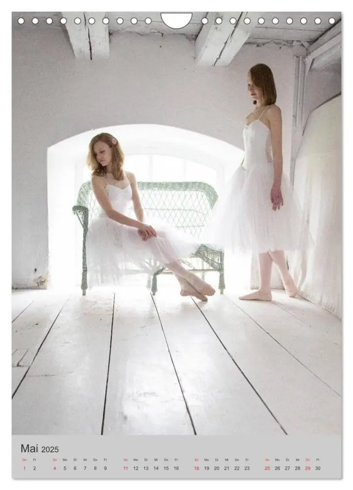 Bild: 9783457065556 | Ballerina (Wandkalender 2025 DIN A4 hoch), CALVENDO Monatskalender