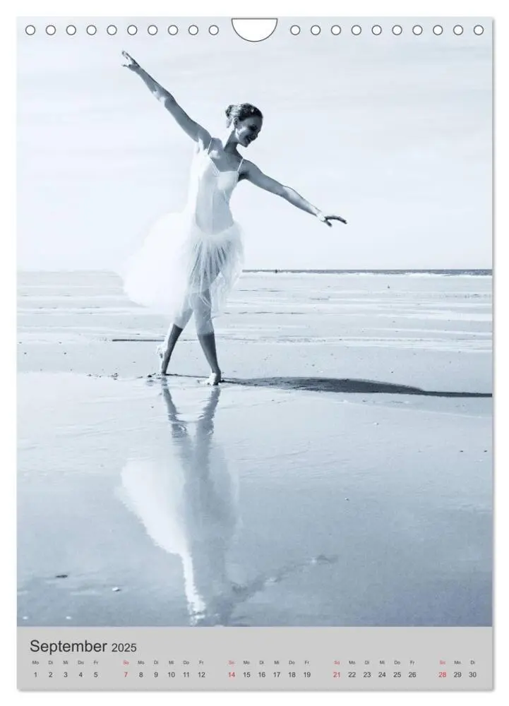 Bild: 9783457065556 | Ballerina (Wandkalender 2025 DIN A4 hoch), CALVENDO Monatskalender