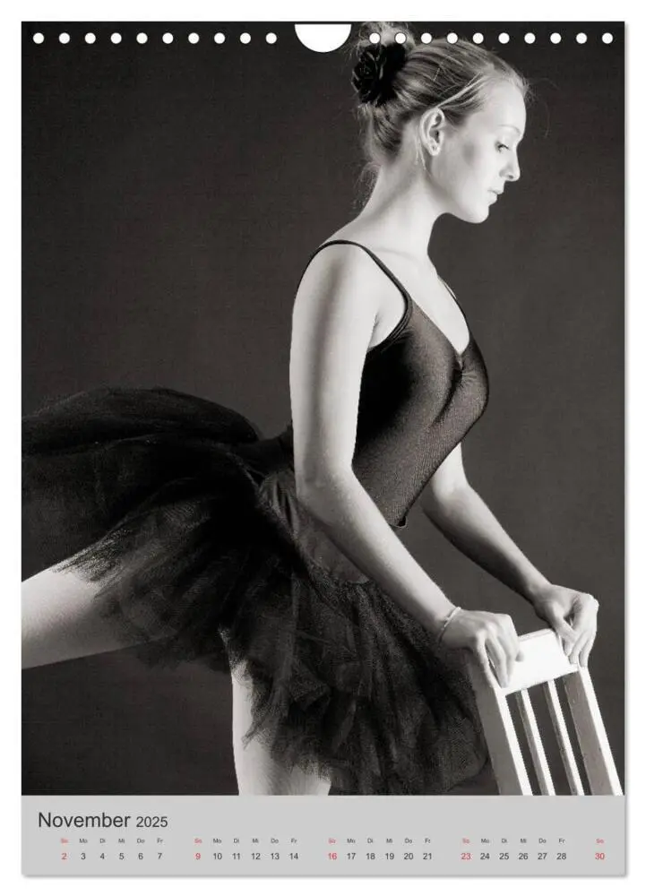 Bild: 9783457065556 | Ballerina (Wandkalender 2025 DIN A4 hoch), CALVENDO Monatskalender