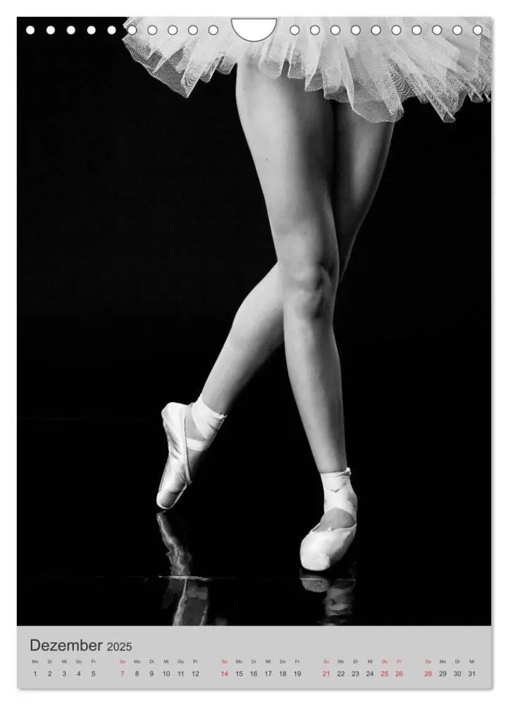 Bild: 9783457065556 | Ballerina (Wandkalender 2025 DIN A4 hoch), CALVENDO Monatskalender