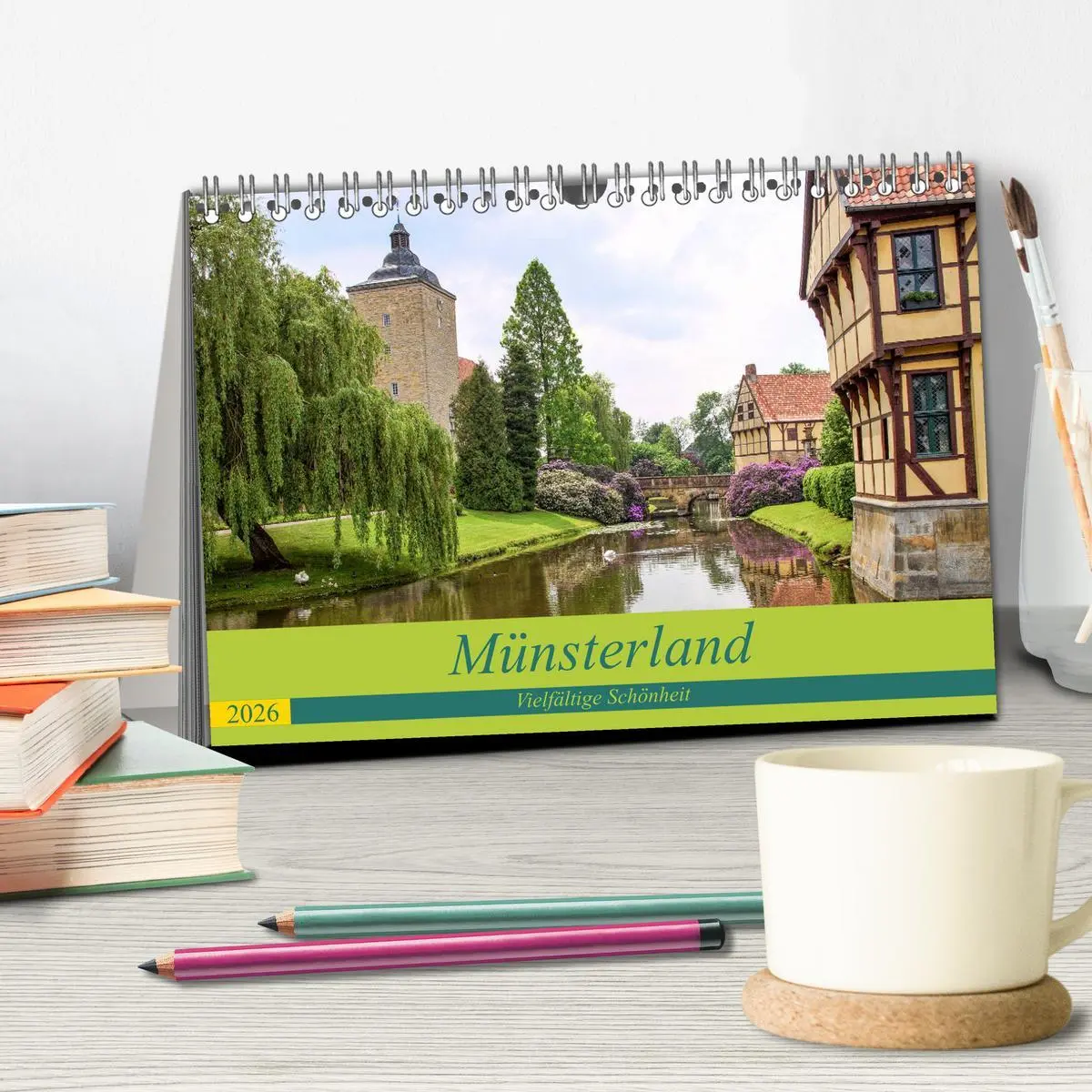 Bild: 9783457825556 | Münsterland - Vielfältige Schönheit (Tischkalender 2026 DIN A5...