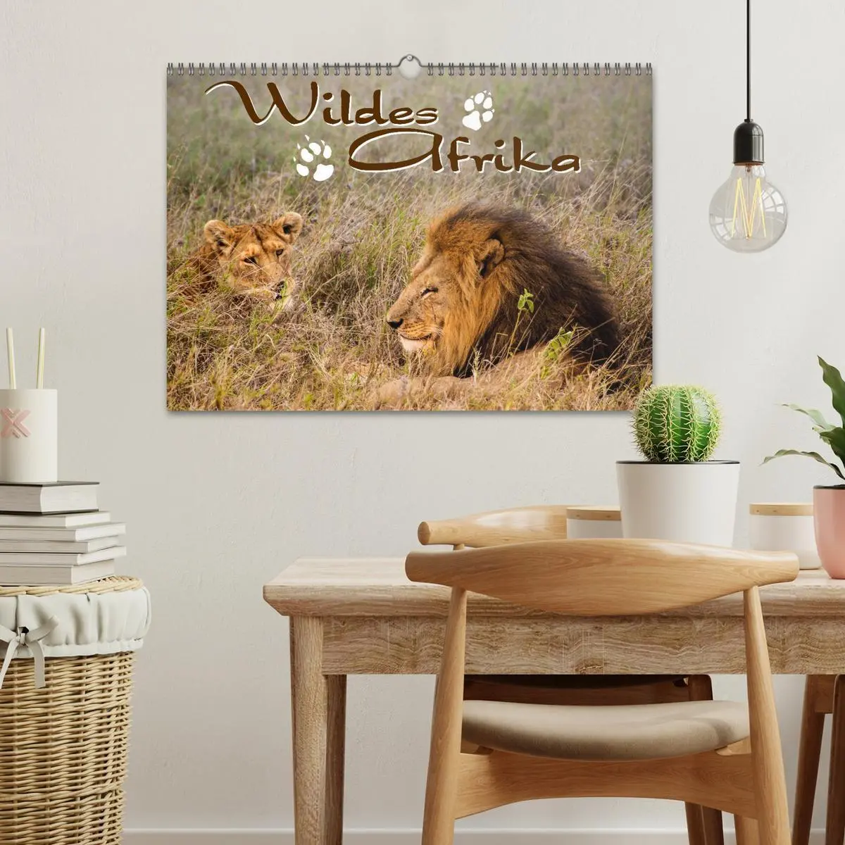 Bild: 9783516155556 | Wildes Afrika (Wandkalender 2026 DIN A3 quer), CALVENDO Monatskalender