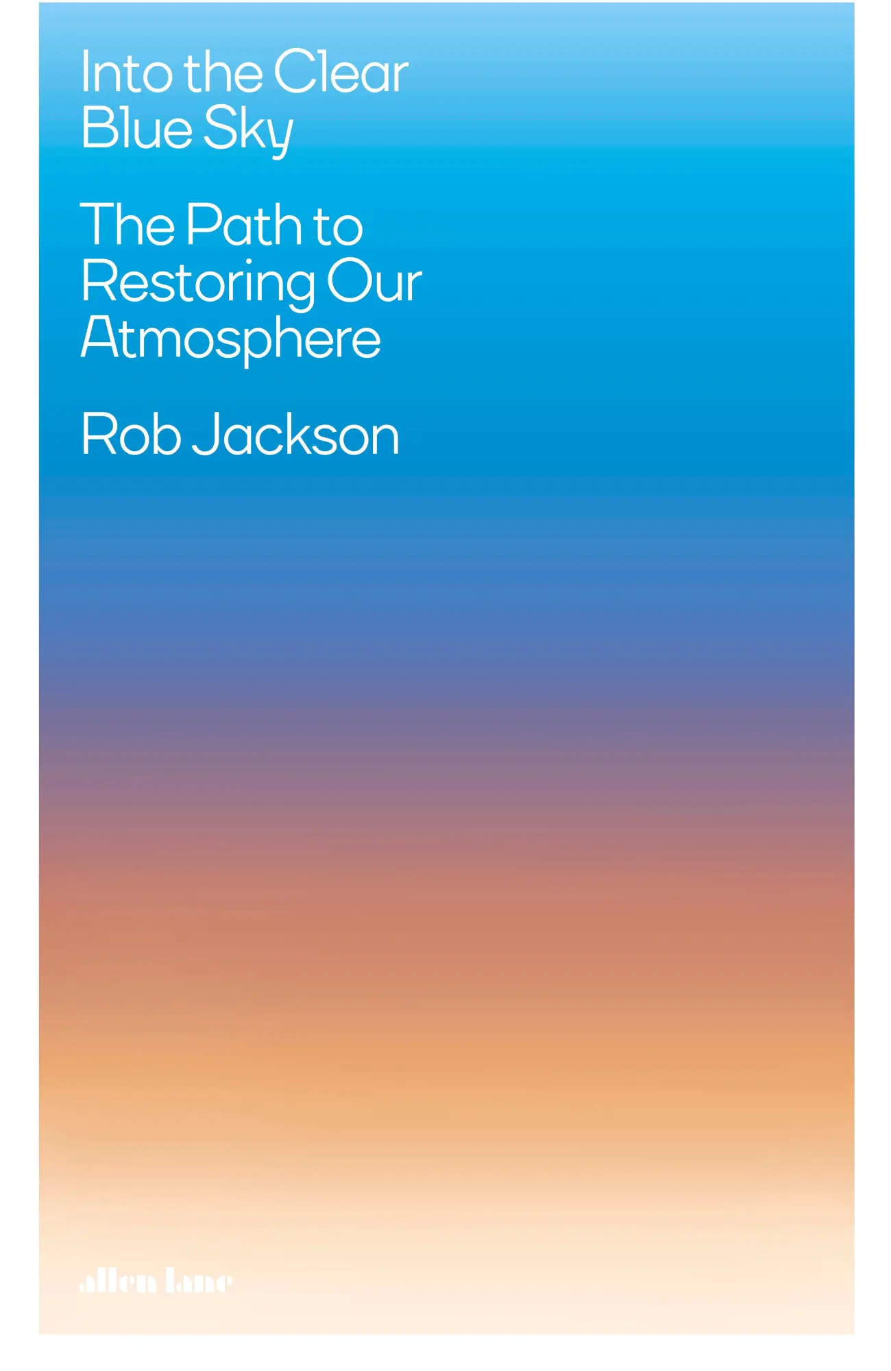 Cover: 9780241505656 | Into the Clear Blue Sky | The Path to Restoring Our Atmosphere | Buch