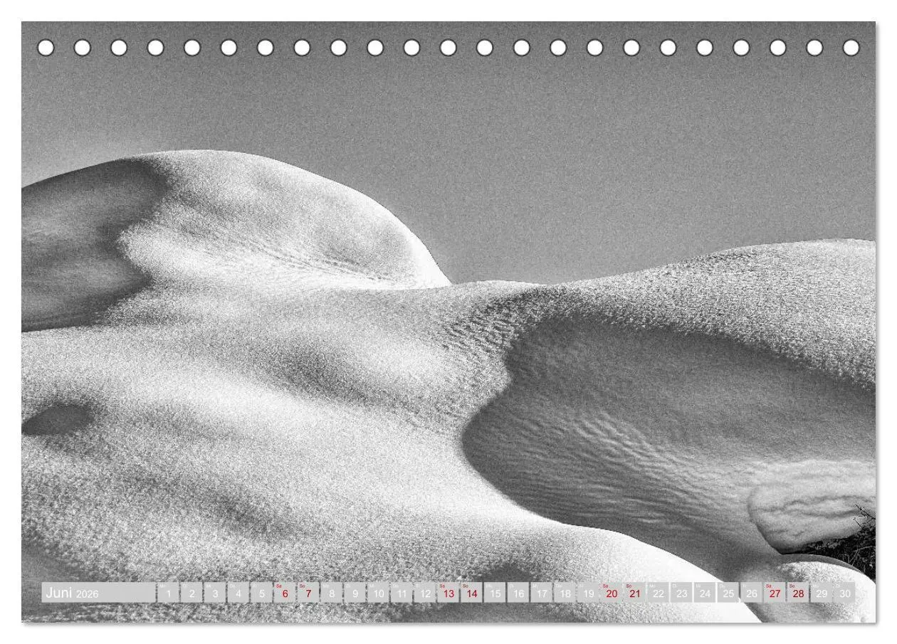Bild: 9783457815656 | Arlberg black and white (Tischkalender 2026 DIN A5 quer), CALVENDO...