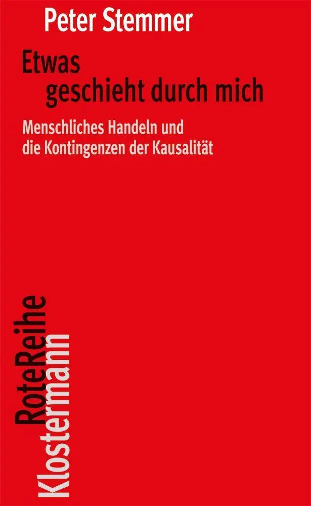 Cover: 9783465045656 | Etwas geschieht durch mich | Peter Stemmer | Buch | 216 S. | Deutsch