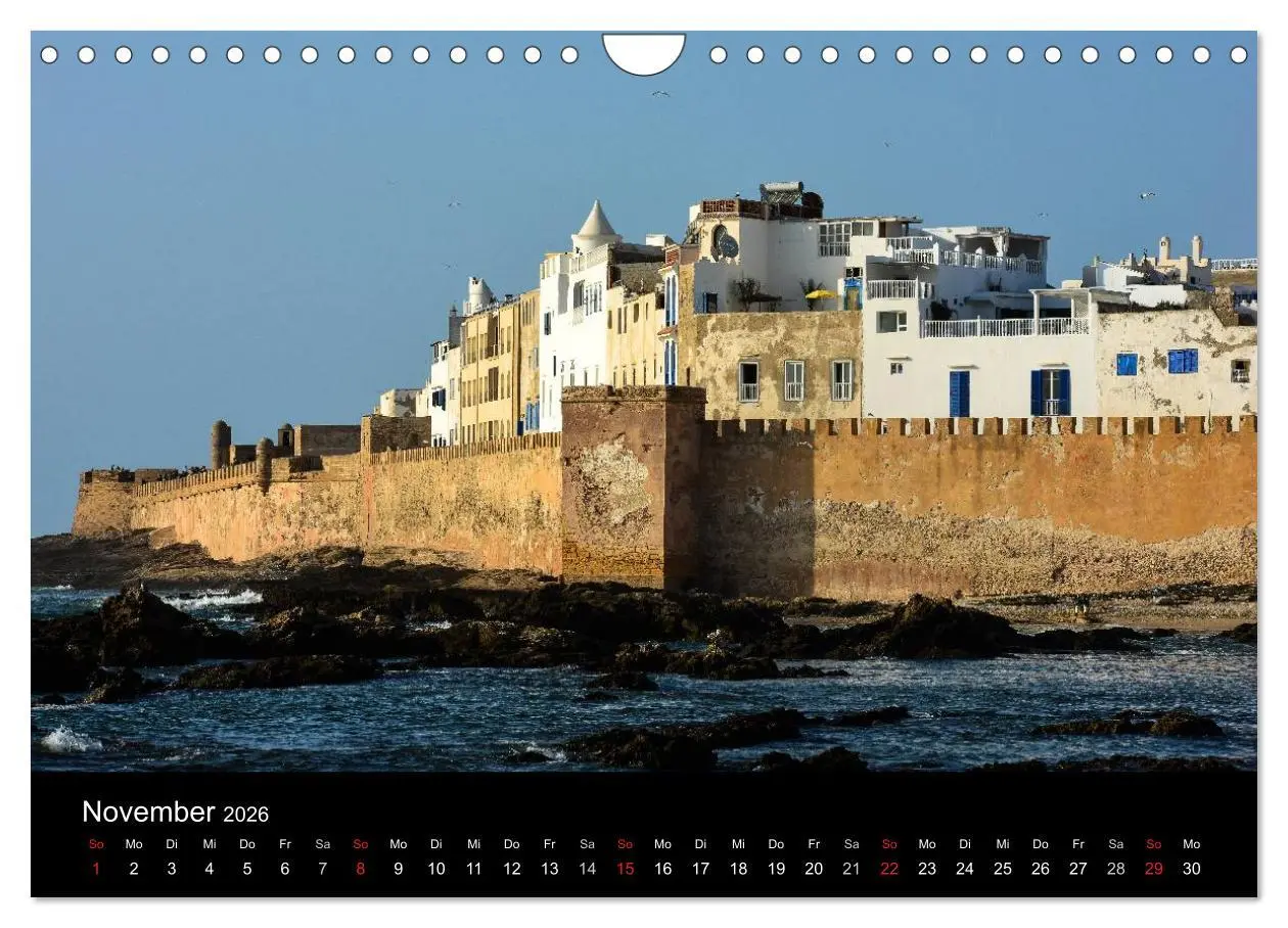 Bild: 9783516215656 | Marokko 2026 (Wandkalender 2026 DIN A4 quer), CALVENDO Monatskalender