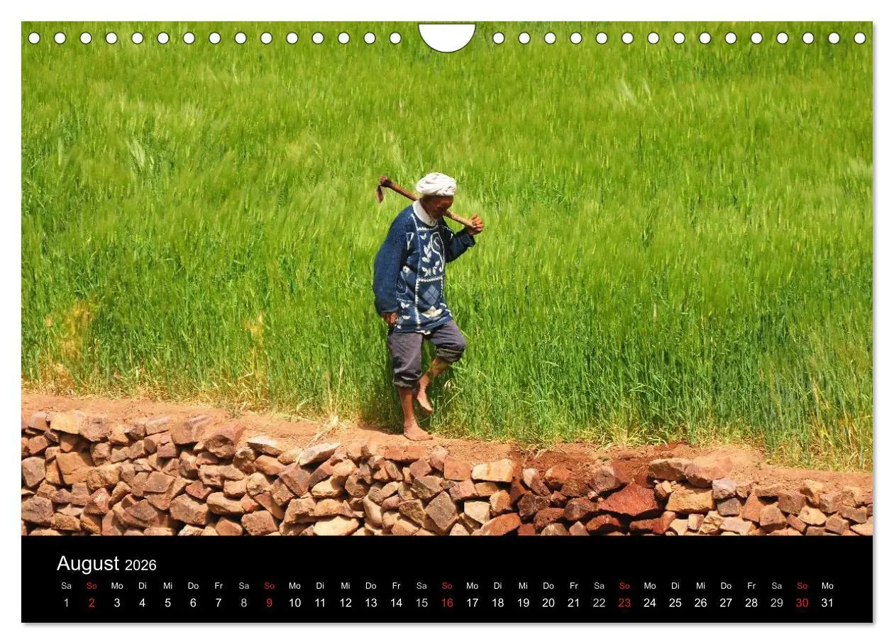 Bild: 9783516215656 | Marokko 2026 (Wandkalender 2026 DIN A4 quer), CALVENDO Monatskalender